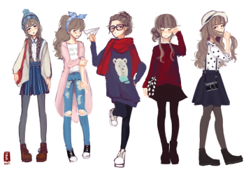 Tree-kun | Character outfits, Fashion design drawings, Anime outfits